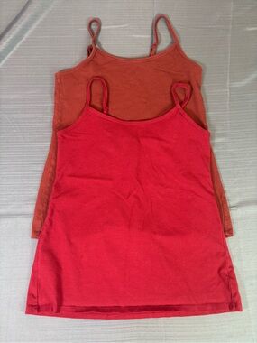 Torrid Camisole Tank Bundle Size 1 XL Red & Rust Adjustable Strap Stretch
